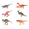 LEAN TOYS Tren clásico con dinosaurios, luces, sonidos y humo 39 uds.