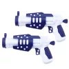 LEAN TOYS Dardos Capybara juego de habilidad con pelotas de velcro y pistolas de juguete 73,5 cm