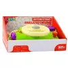 LEAN TOYS Volante interactivo para niños – simulador de conducción con luz y sonido, verde