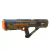 LEAN TOYS Pistola de agua eléctrica tipo rifle recargable transparente negra 55 cm