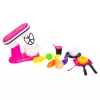 LEAN TOYS Robot de cocina batidora de juguete para niños accesorios frutas