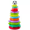 LEAN TOYS Puzzle piramidal educativo con pegatinas 13 niveles multicolor