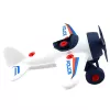 LEAN TOYS Set creativo DIY: avión con destornillador, policía con destornillador