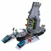 LEAN TOYS Set militar portaaviones base militar aviones de combate vehículos luz sonido