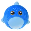 LEAN TOYS Pelota saltarina tiburón azul de peluche creciente bomba 50 cm