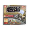 LEAN TOYS Locomotora teledirigida RC luces sonidos humo 22 piezas