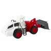 LEAN TOYS Vehículo de obra excavadora bulldozer cuchara de metal móvil luces sonidos