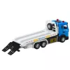 LEAN TOYS Camión de transporte grúa con plataforma móvil, luces y sonidos