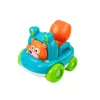 LEAN TOYS Set vehículos de obra con animales para niños pequeños multicolor 3 uds.