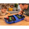 LEAN TOYS Mesa de air hockey juego de habilidad para niños discos 43x26 cm
