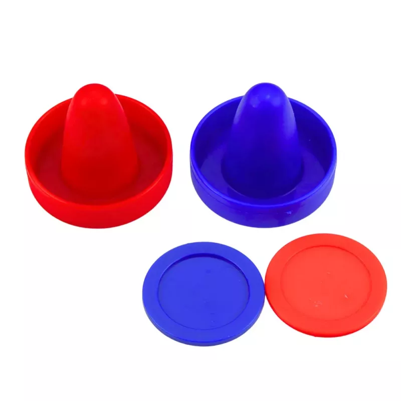 LEAN TOYS Mesa de air hockey juego de habilidad para niños discos 43x26 cm