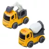 LEAN TOYS Set semáforos, radar, alfombra, vehículos de obra, luz y sonido