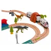LEAN TOYS Parque de dinosaurios tren eléctrico con luces y sonidos 76 cm