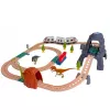 LEAN TOYS Parque de dinosaurios tren eléctrico con luces y sonidos 76 cm