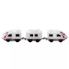 LEAN TOYS Tren eléctrico interactivo con túnel, volcán y dinosaurios, 95 cm
