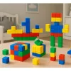 LEAN TOYS Set bloques magnéticos para niños puzzle multicolor 32 uds.