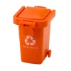 LEAN TOYS Camión de basura City luces sonidos naranja