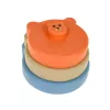 LEAN TOYS Set bloques sensoriales educativos suaves ECO goma animales 18 uds.
