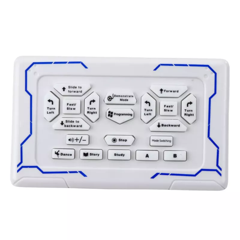 LEAN TOYS Robot RC interactivo con control remoto 16 funciones luces sonidos rosa
