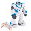 LEAN TOYS Robot RC interactivo con control remoto 16 funciones luces sonidos azul
