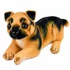 LEAN TOYS Peluche perro pastor alemán mascota 25 cm