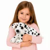 LEAN TOYS Peluche perro dálmata mascota perro suave 25 cm