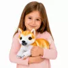 LEAN TOYS Peluche perro shiba inu mascota peluche perro suave 25 cm