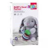 LEAN TOYS Peluche suave conejito caja de música mascota beige