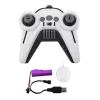 LEAN TOYS Coche acrobático con control remoto RC luces humo drift 360° azul