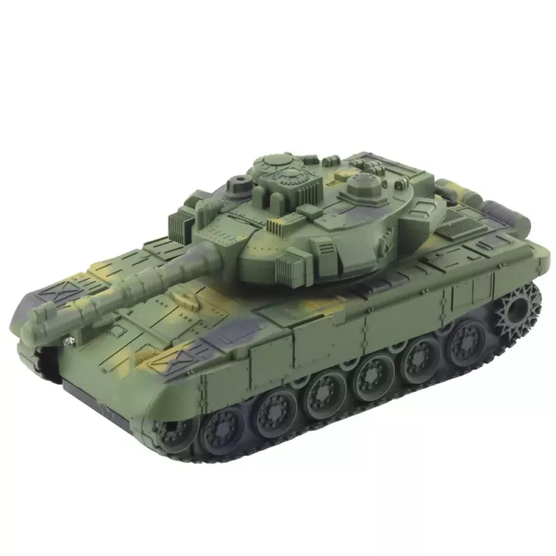LEAN TOYS Tanque Militar T90 Teledirigido RC Luces Sonidos Verde 1:18