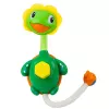 LEAN TOYS Juguete de Baño Tortuga con Ducha Fuente de Peces Ventosas