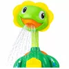 LEAN TOYS Juguete de Baño Tortuga con Ducha Fuente de Peces Ventosas