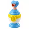 LEAN TOYS Set de Juguetes de Baño Pato Dispensador de Jabón Vaso Azul