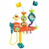 LEAN TOYS Juguete de Baño Rueda Vasos Desbordante Ducha