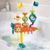 LEAN TOYS Juguete de Baño Rueda Vasos Desbordante Ducha