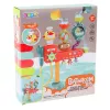 LEAN TOYS Juguete de Baño Rueda Vasos Desbordante Ducha
