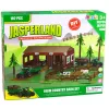 LEAN TOYS Set de Granja con Casa de Campo, Tractores y Animales, 102 Piezas