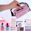 LEAN TOYS Set de Belleza Neceser con Compartimentos Ajustables