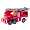 LEAN TOYS Camión de Bomberos con Escalera Giratoria, Bomba de Agua, Luces y Sonidos