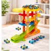 LEAN TOYS Coche Cocodrilo Pista de Equilibrio Deslizante 5 Niveles