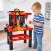 LEAN TOYS Banco de Trabajo Infantil Mesa DIY Accesorios de Herramientas 70 cm