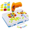 LEAN TOYS Set de Puzzle Educativo con Destornillador para Niños, 151 Piezas