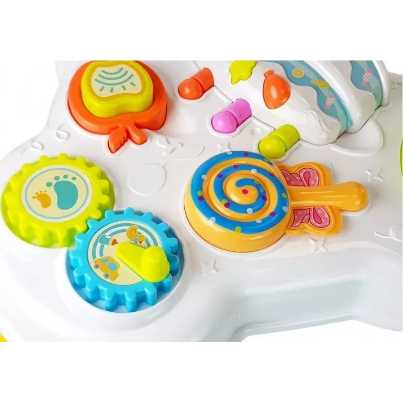 LEAN TOYS Mesa de Aprendizaje - Dulces con Sonidos para Bebés