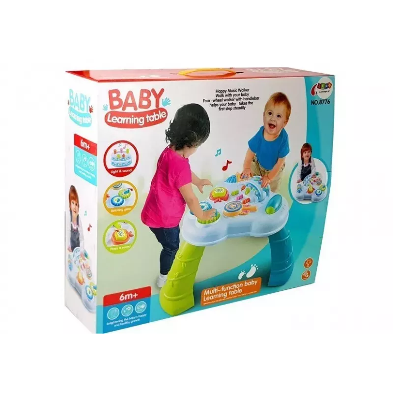 LEAN TOYS Mesa de Aprendizaje - Dulces con Sonidos para Bebés