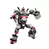 LEAN TOYS Bloques de Construcción Coche de Carreras Robot 2en1 Blanco 320 Piezas