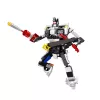 LEAN TOYS Bloques de Construcción Coche Deportivo Robot 2en1 Blanco 320 Piezas