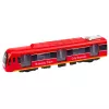 LEAN TOYS Tren Metro City Express con Puertas, Luz y Sonido, Rojo