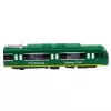 LEAN TOYS Tren Metro City Express con Puertas Abatibles, Luces y Sonidos, Verde