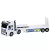 LEAN TOYS Set Camión de Policía Camión Grúa Coche Helicóptero Luces Sonido