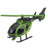 LEAN TOYS Set Militar Camión Militar Camión Grúa Coche Helicóptero Luz Sonido